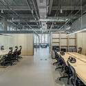 Genesis Headquarters Office / COM - Interior Photography, Table, Chair, Windows